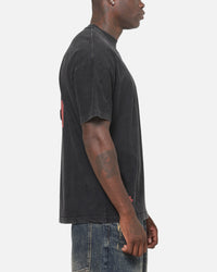 Saint Morta Saints Marked Boxy T-Shirt Washed Black