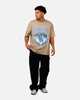 Pro Standard Los Angeles Dodgers 'Dodgers Tapestry' T-Shirt Taupe