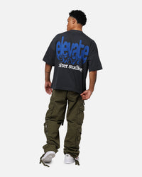 Loiter Elevate Box T-Shirt Charcoal