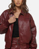 Ed Hardy Desert Bomber Jacket Red