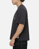 Mitchell & Ness Los Angeles Lakers Tape Crop T-Shirt Washed Black