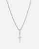 Saint Morta Dagger Pendant White Gold