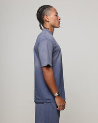 American Thrift Short Sleeve T-Shirt Washed Blue