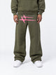 Loiter Hybrid Sweatpants Olive/Pink