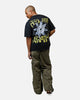 73Studio x South Park Lets Fighting Love Heavyweight T-Shirt Black Acidwash