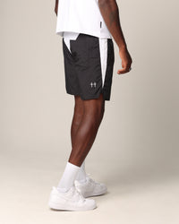 Saint Morta Relic Nylon Shorts Black/White