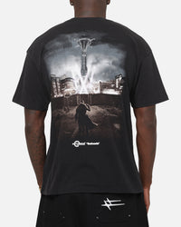 73Studio X Fallout NCR Ranger T-Shirt Black Acidwash