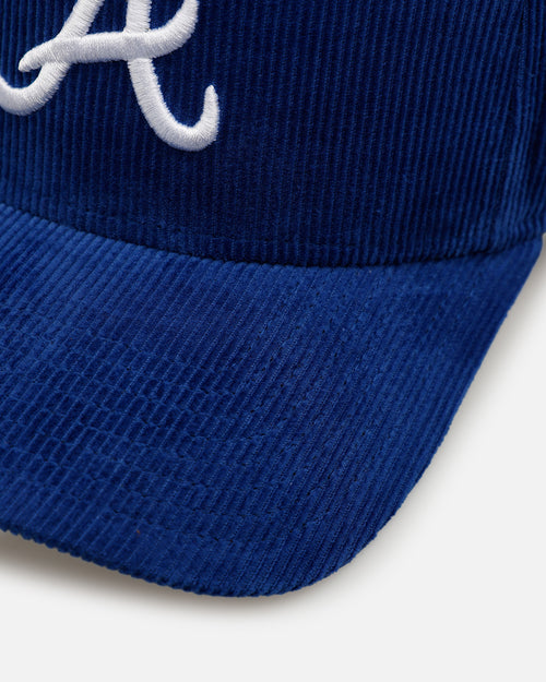 New Era Atlanta Braves 'Cord Tones' 9FORTY A-Frame Snapback Light Royal