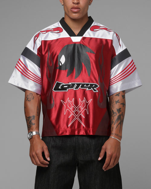 Loiter x Sonic Knuckles Jersey Red/White