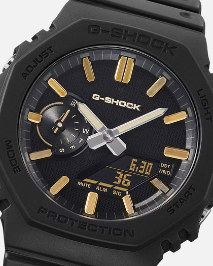 G Shock GA-2100LXB-1A9 Watch Black/Gold