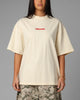 Loiter Script Boxy T-Shirt Off White