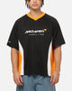 Mitchell & Ness McLaren Lando Norris Black Letter Jersey Black/Papaya