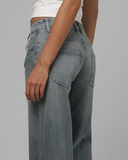 Loiter Women's In Distress Jeans Denim