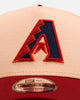 New Era Arizona Diamondbacks 'Volcano' 9FORTY A-Frame Snapback Peach