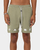 Carré Enhance Fleece Shorts Army Green