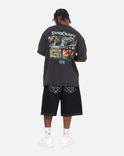 73Studio X Starcraft '98 Cover Heavy T-Shirt Black Wash