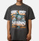 Culture Kings San Jose Sharks Shark Attack Heavyweight T-Shirt Black Wash