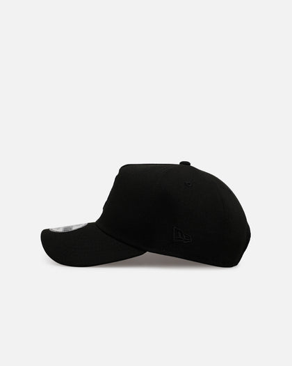 New Era Seattle Mariners 'Easy Black' 9FORTY A-Frame Snapback Black/Black