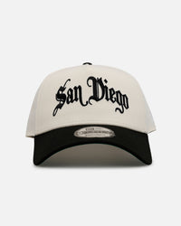 New Era San Diego Padres 'City Pack' 9FORTY A-Frame Snapback Chrome/Black