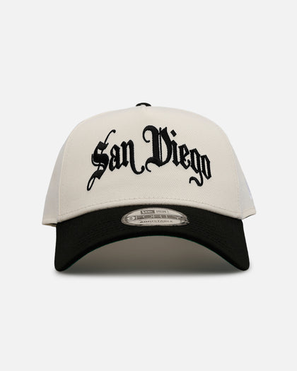 New Era San Diego Padres 'City Pack' 9FORTY A-Frame Snapback Chrome/Black