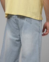 Loiter Women's Impact Low Waisted Jeans Washed Denim