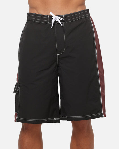 Ed Hardy Fury Shorts Plum/Black