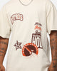 Majestic Athletic Houston Astros Patchwork T-Shirt Ecru