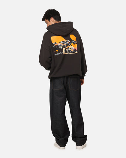 Mitchell & Ness X Mclaren 38 Hoodie Washed Black
