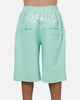 Ed Hardy Baggy Fleece Shorts Turquoise