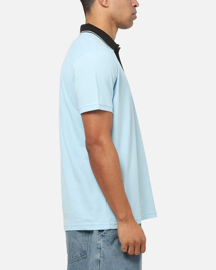 Bleacher Athletic Cronulla-Sutherland Sharks NRL Adult Golf Polo T-Shirt Light Blue