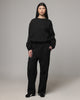 American Thrift Women's Classic Crewneck Black