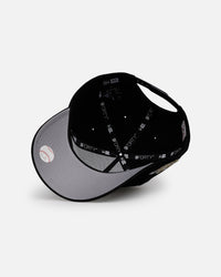 New Era Los Angeles Angels 'Raised Metallic Chainstitch' 9FORTY A-Frame Snapback Black