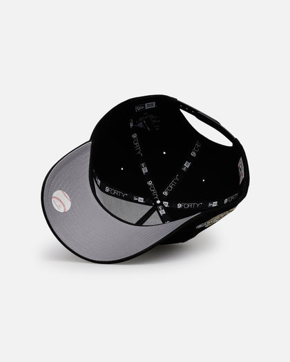 New Era Los Angeles Angels 'Raised Metallic Chainstitch' 9FORTY A-Frame Snapback Black