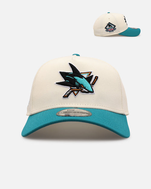 New Era San Jose Sharks 'Team Color Visor' 9FORTY A-Frame Snapback Chrome/Official Team Color