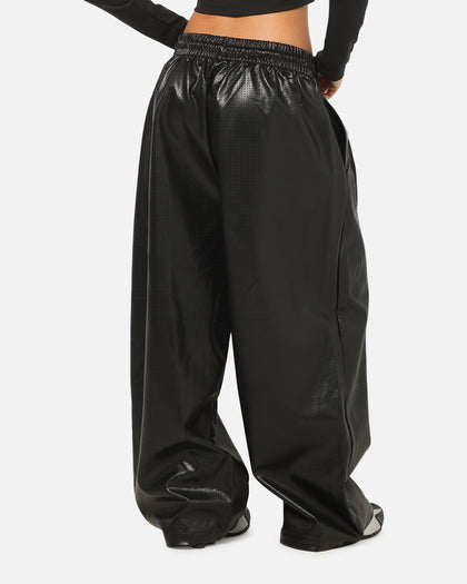Jordan Women's Jumpman Flight Faux-Leather Pants Black