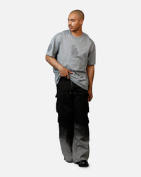 Pro Standard Los Angeles Dodgers Reverse French Terry T-Shirt Grey