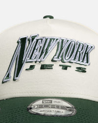 New Era New York Jets "NFL 26 AU Two Tone Chrome" 9Forty A-Frame Snapback Official Team Colours