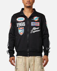 Pro Standard Miami Dolphins Fast Lane Track Jacket Black