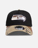 New Era Seattle Seahawks "NFL 26 AU Two Tone" 9Forty A-Frame Snapback Black/Camo