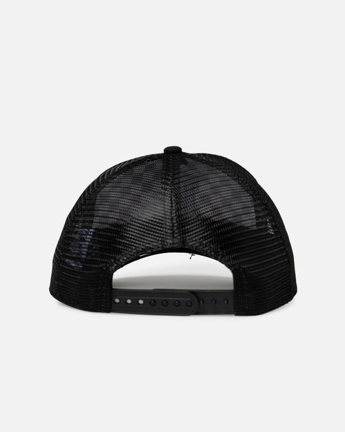 New Era Los Angeles Dodgers 'Checker Trucker' 9FORTY A-Frame Trucker Snapback White
