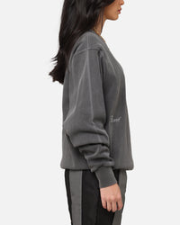 Carre Avenue Ribbed Crewneck Black