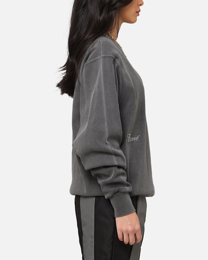 Carre Avenue Ribbed Crewneck Black