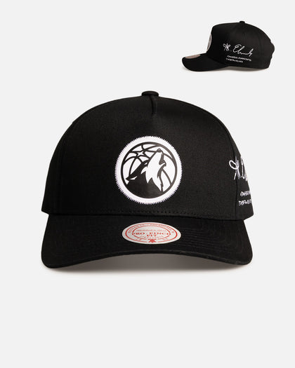 Mitchell & Ness Minnesota Timberwolves Anthony Edwards 'Signature' Pro Pinch Snapback Black