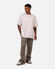 MNML Fuzzy Stripe Sweatpants Grey