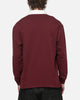 Mitchell & Ness New York Yankees Roses Rugby Long Sleeve Polo Shirt Sour Cherry