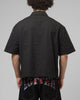 Loiter Work Wear Button Up Shirt Black