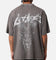 Loiter Lotus Oversized T-Shirt Charcoal Grey