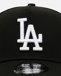 New Era Los Angeles Dodgers '2025 World Series Champions' 9FORTY A-Frame Snapback Black/White