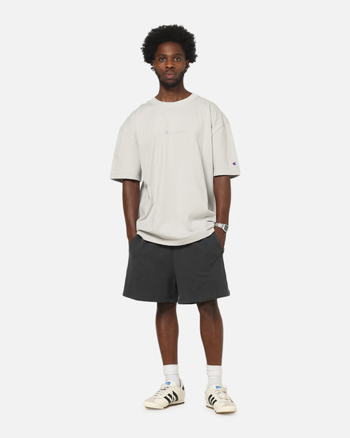 Champion Heritage New Script T-Shirt Iron Grey