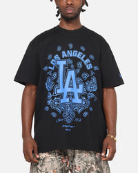 New Era Los Angeles Dodgers Paisley Oversized T-Shirt Black